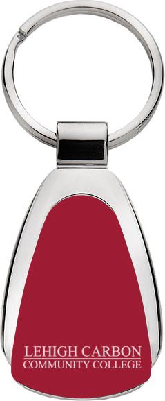 Lehigh Carbon Community College Teardrop Keytag