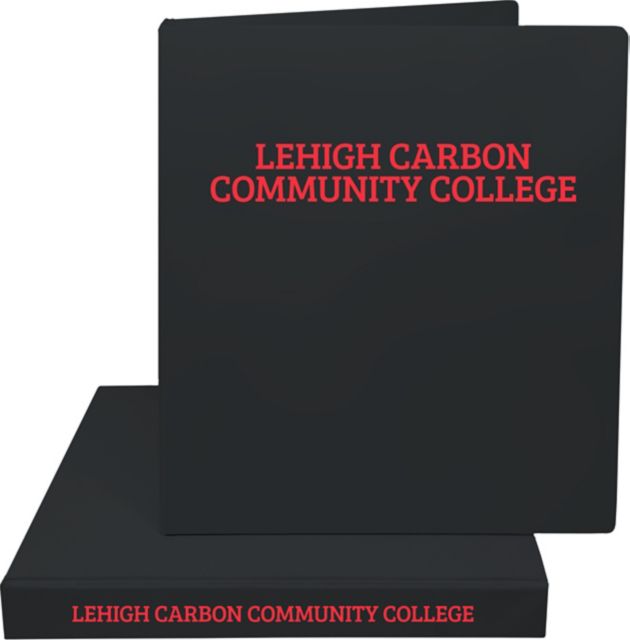 Lehigh Carbon Community College 1'' Vinyl Binder