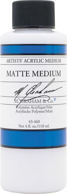 M. Graham Matte 4 fl. oz. (118 ml) Acrylic Medium and Varnish